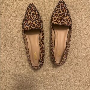 MIA Leopard Print Flats